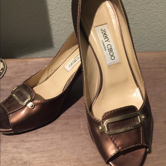COPY - Jimmy Choo bronze heels - Picture 5 of 8